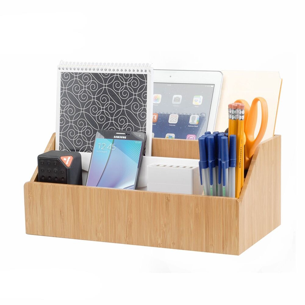 Bamboo Desk Organizer Manufacturer- Easebig Craft